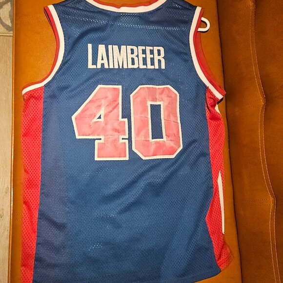 Bill Laimbeer Jersey (Adidas Hardwood Classic) - Picture 5 of 6